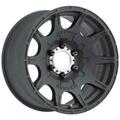 Method Race Wheels 17 x 8.5 in. Roost 5 on 5 Bolt Pattern 4.75 in. Back Space, Matte Black MRWMR30878550500